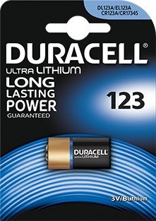Duracell CR123 3V BL1 (1/10/50)