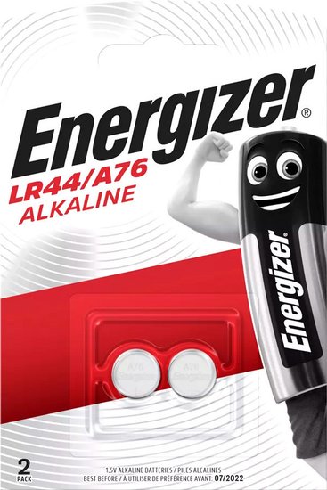Energizer LR44 (A76/357) BL2 (2/20/200)