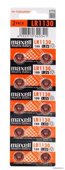 Maxell LR1130 (389/G10) BL10 (10/200)