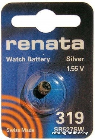 Renata 319 (SR527SW) (1/10/100)