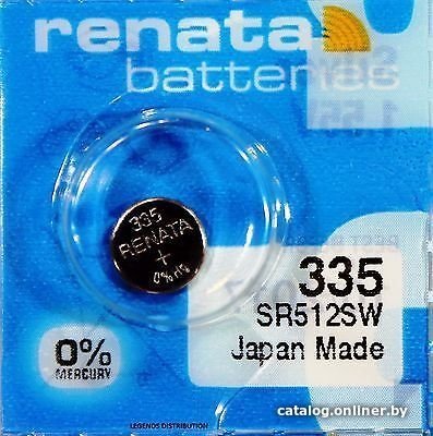 Renata 335 (SR512SW) (1/10/100)