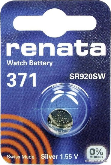Renata 371 (SR920SW) (1/10/100)
