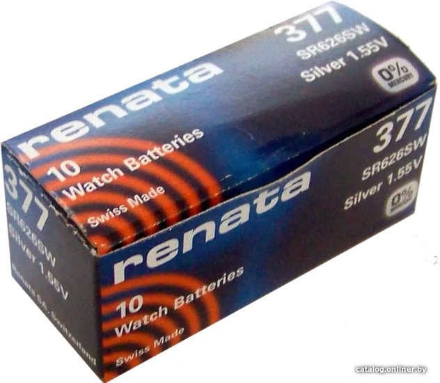 Renata 377 BL10 (SR626SW) (10/100)
