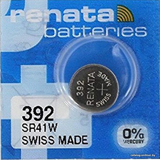 Renata 392 (SR41W) (1/10/100)