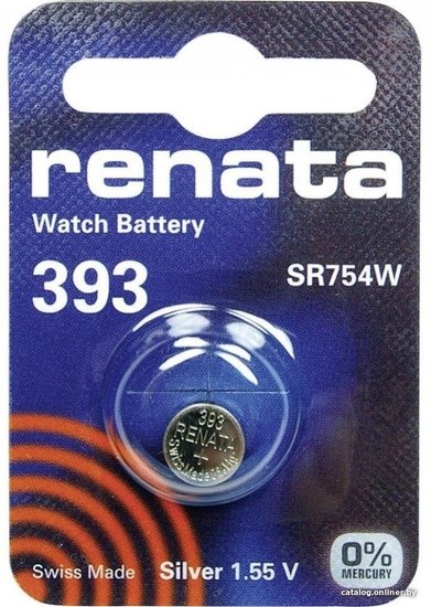Renata 393 (SR754W) (1/10/100)