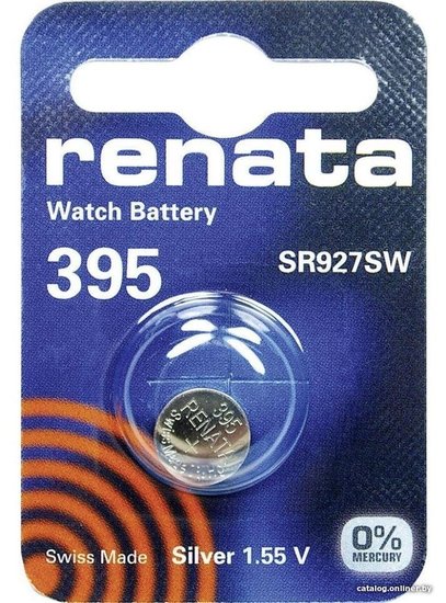 Renata 395 (SR927SW) (1/10/100)