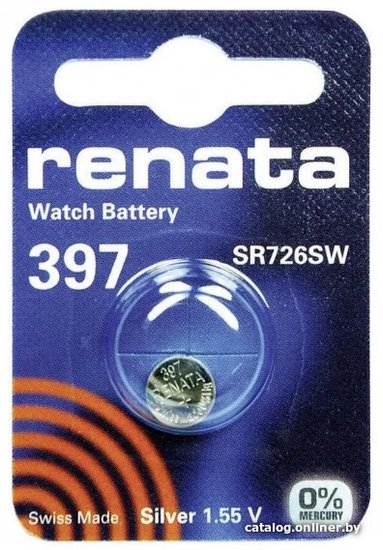 Renata 397 BL10 (SR726SW) (10/100)