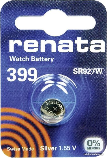 Renata 399 BL10 (SR927W) (10/100)