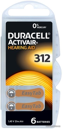 Duracell 312 BL6 (6/60/600)
