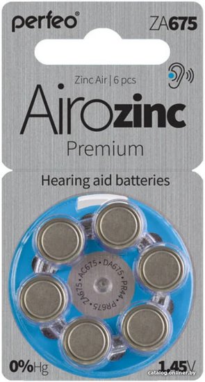 Perfeo ZA675 BL6 Airozinc (6/60/600)