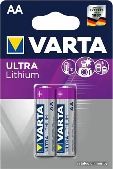 Varta FR6 BL2 Lithium (6106) (20/200)