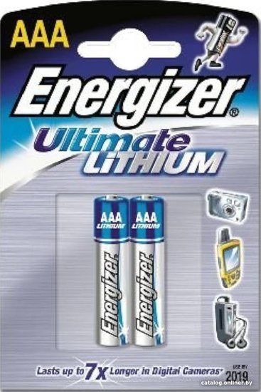 Energizer FR03 BL2 Lithium (2/24)