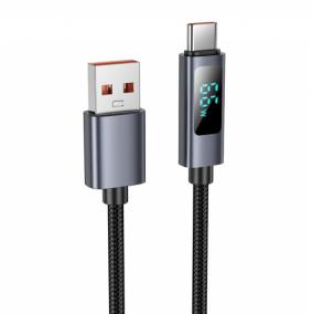 Кабель Hoco X112 USB — Type-C, 1 м, черный