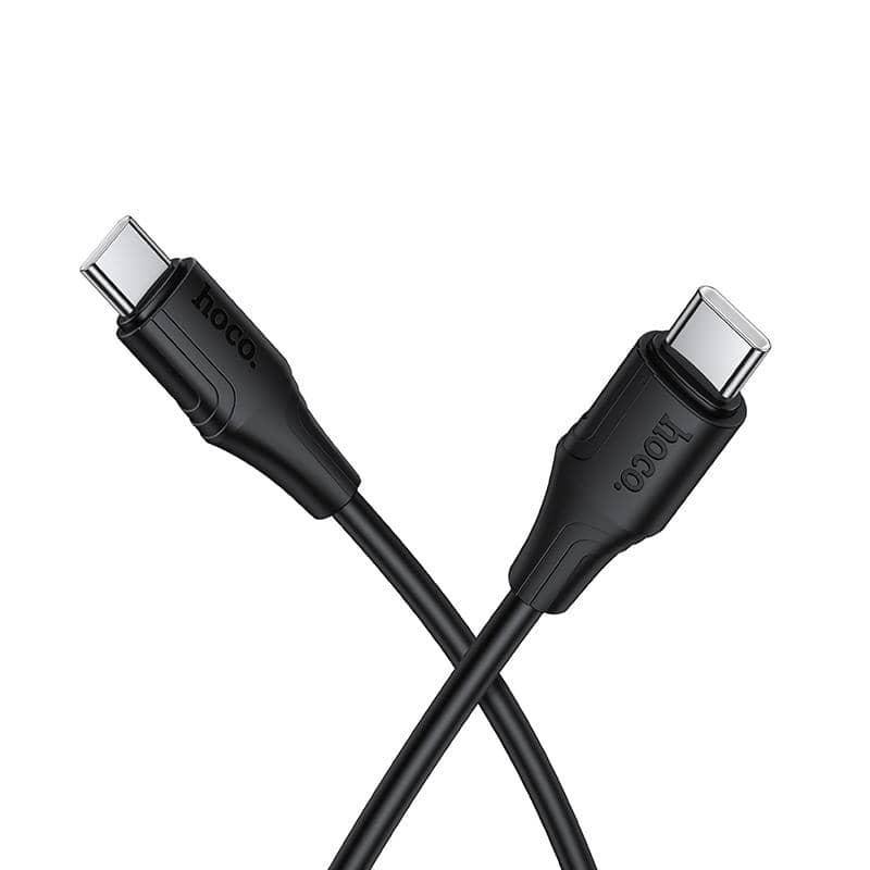 Кабель Hoco X124 Type-C — Type-C, 1 м, черный