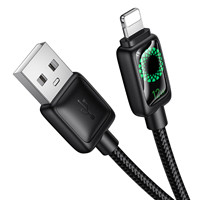Кабель Hoco U146 USB — Lightning, 1,2 м, черный